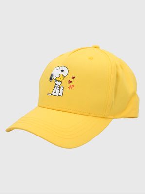 Gorro Algodon Unisex Cap Snoopy Hug Amarillo