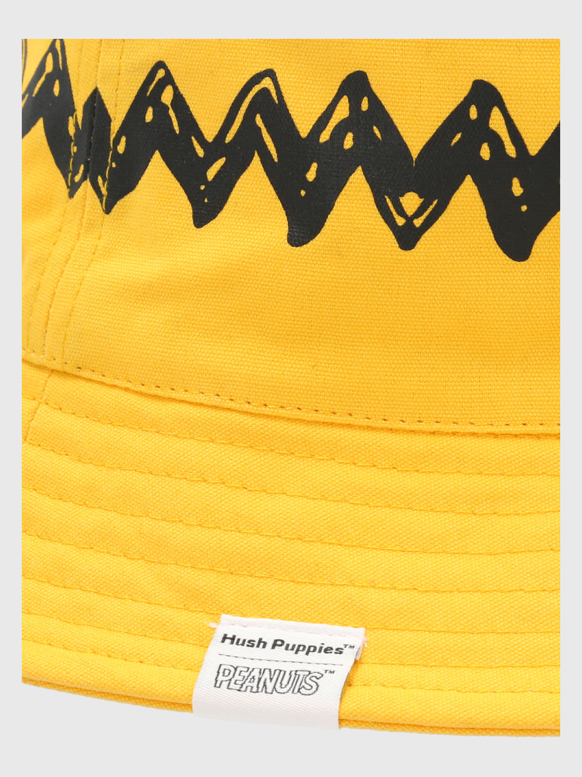 Gorro Algodon Unisex Bckt Charlie Brown Amarillo