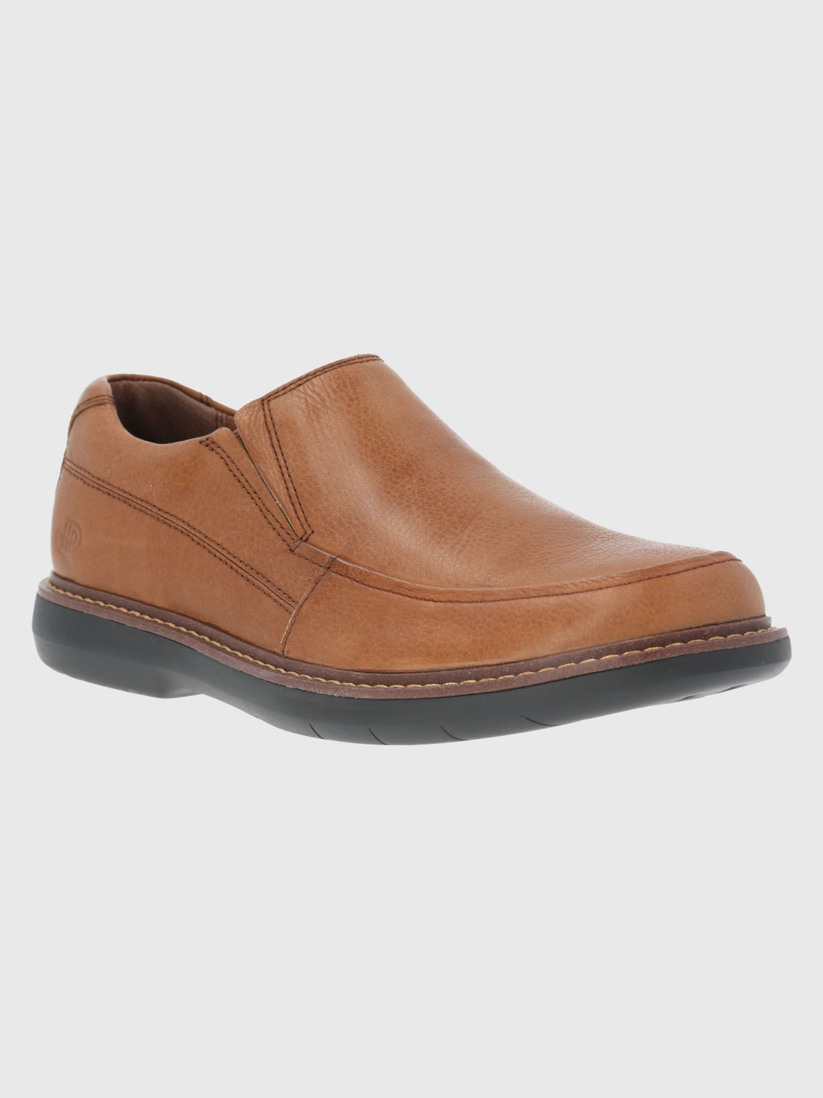 Zapato Cuero Hombre Oregon Café Claro