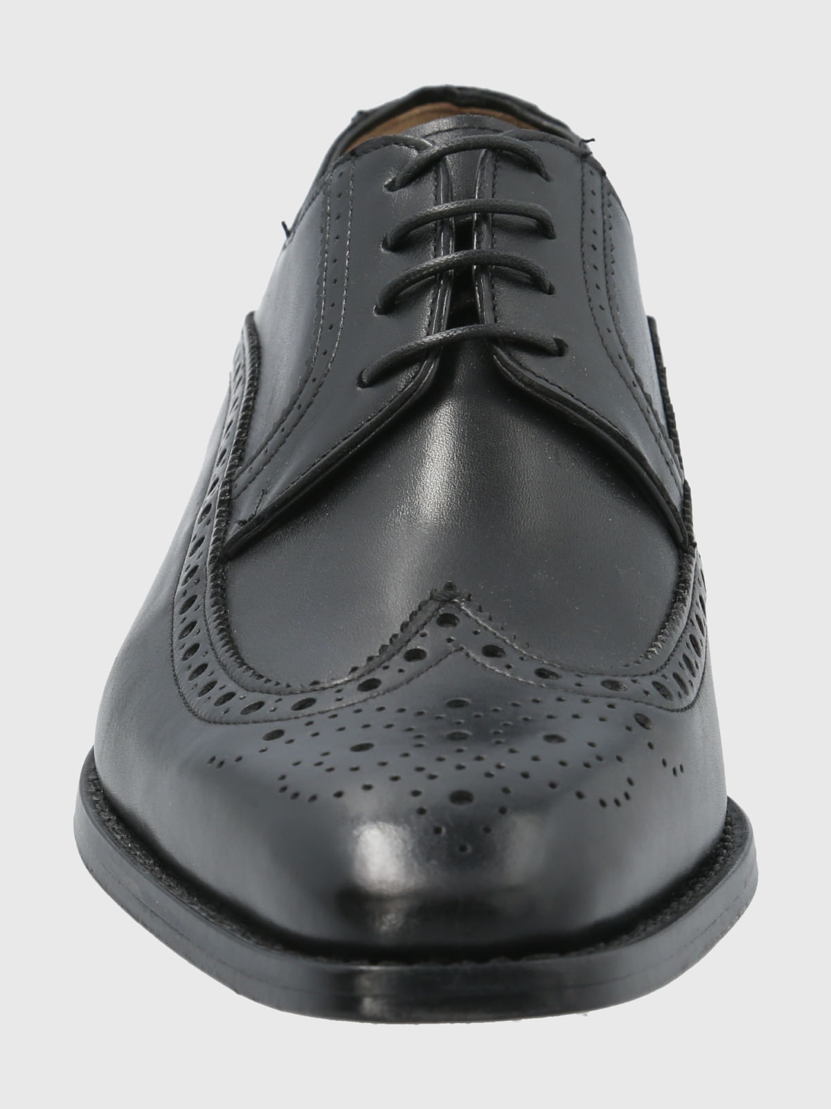 Zapato Vestir Cuero Hombre Marino Negro