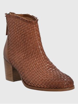 Botin Cuero Mujer Veras Café Claro