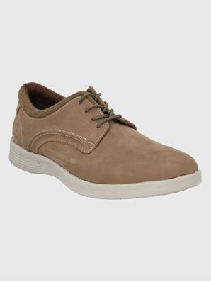 Zapato Cuero Hombre Spinal Street Taupe