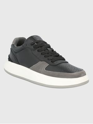 Zapatilla Cuero Hombre Mozze Negro