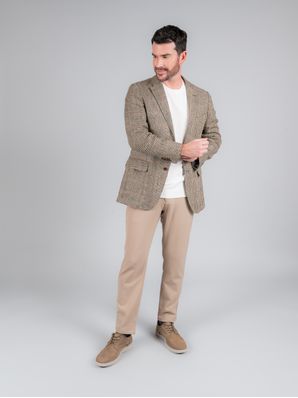 Zapato Cuero Hombre Spinal Street Taupe