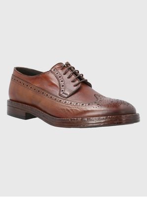 Zapato Vestir Cuero Hombre Paolo Café