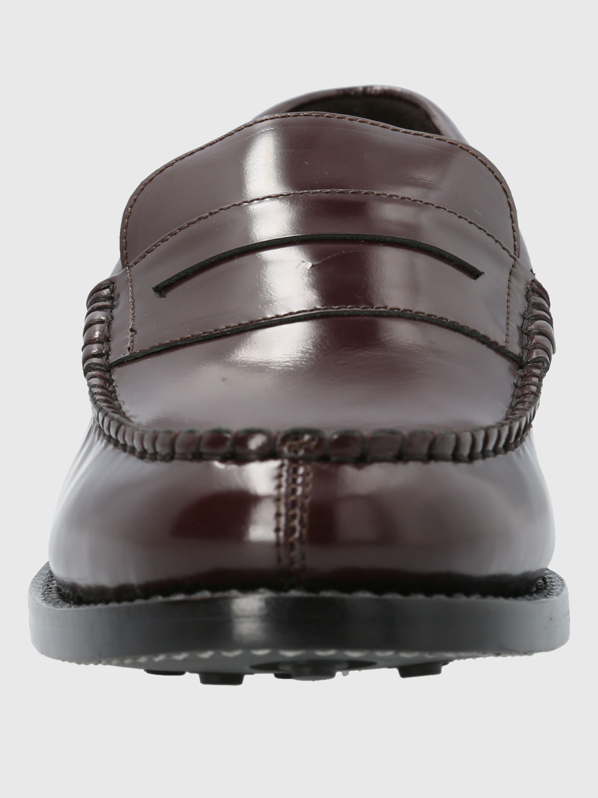 Mocasin Cuero Hombre Kent Burdeo
