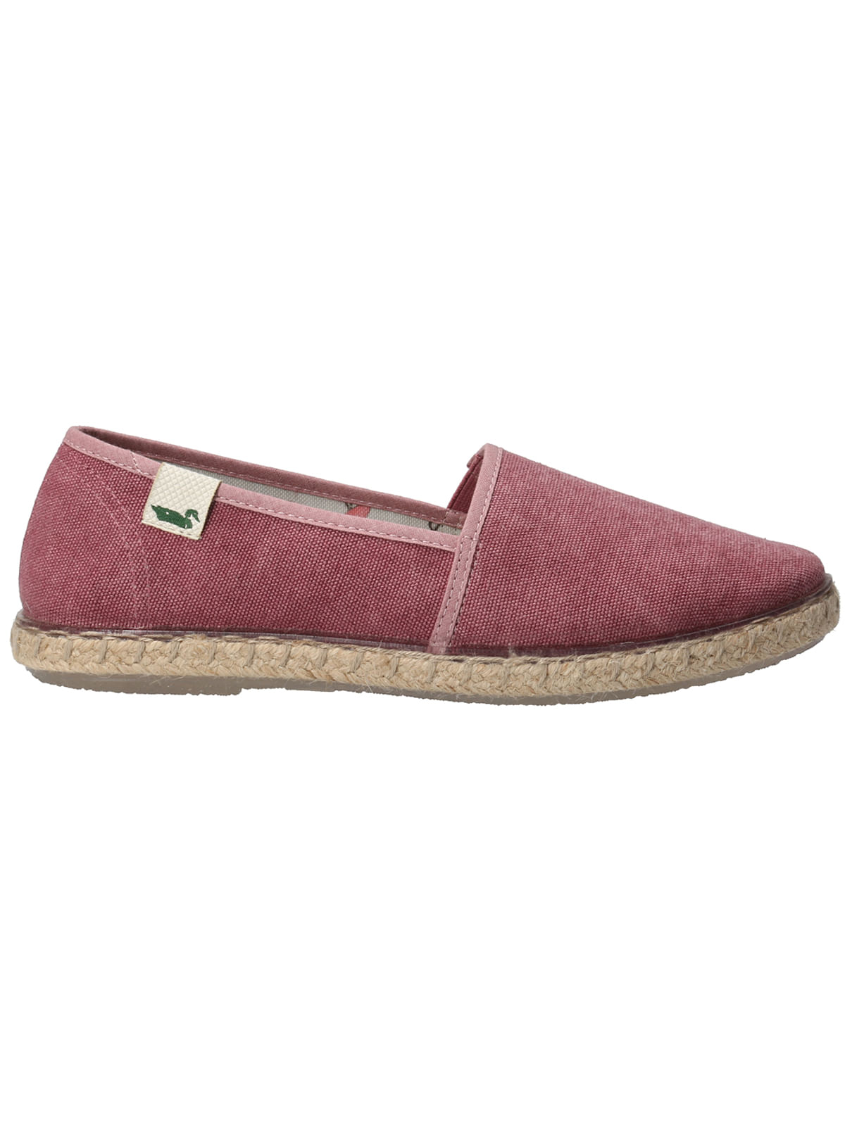Alpargata Algodón Orgánico Mujer Maya Rosado Rockford