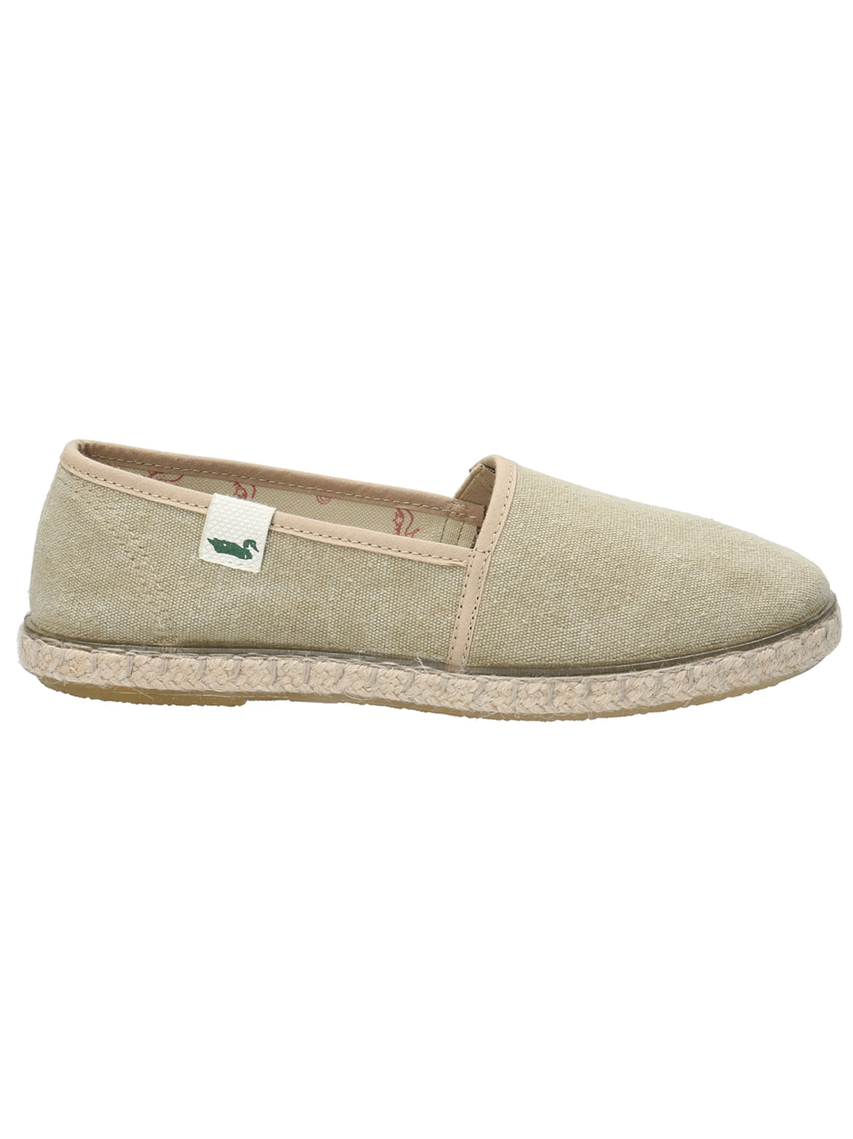 Alpargata Algodón Orgánico Mujer Maya Beige Rockford