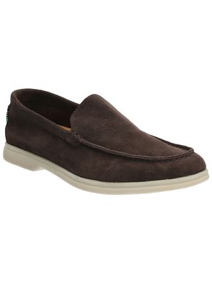 Mocasín Cuero Hombre Monte Café Oscuro Rockford