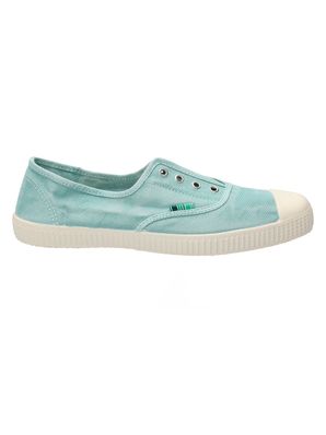 Zapatilla Algodón Orgánico Mujer Greece Azul Claro Rockford