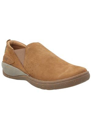 Slip on Cuero Mujer Munro Café Rockford