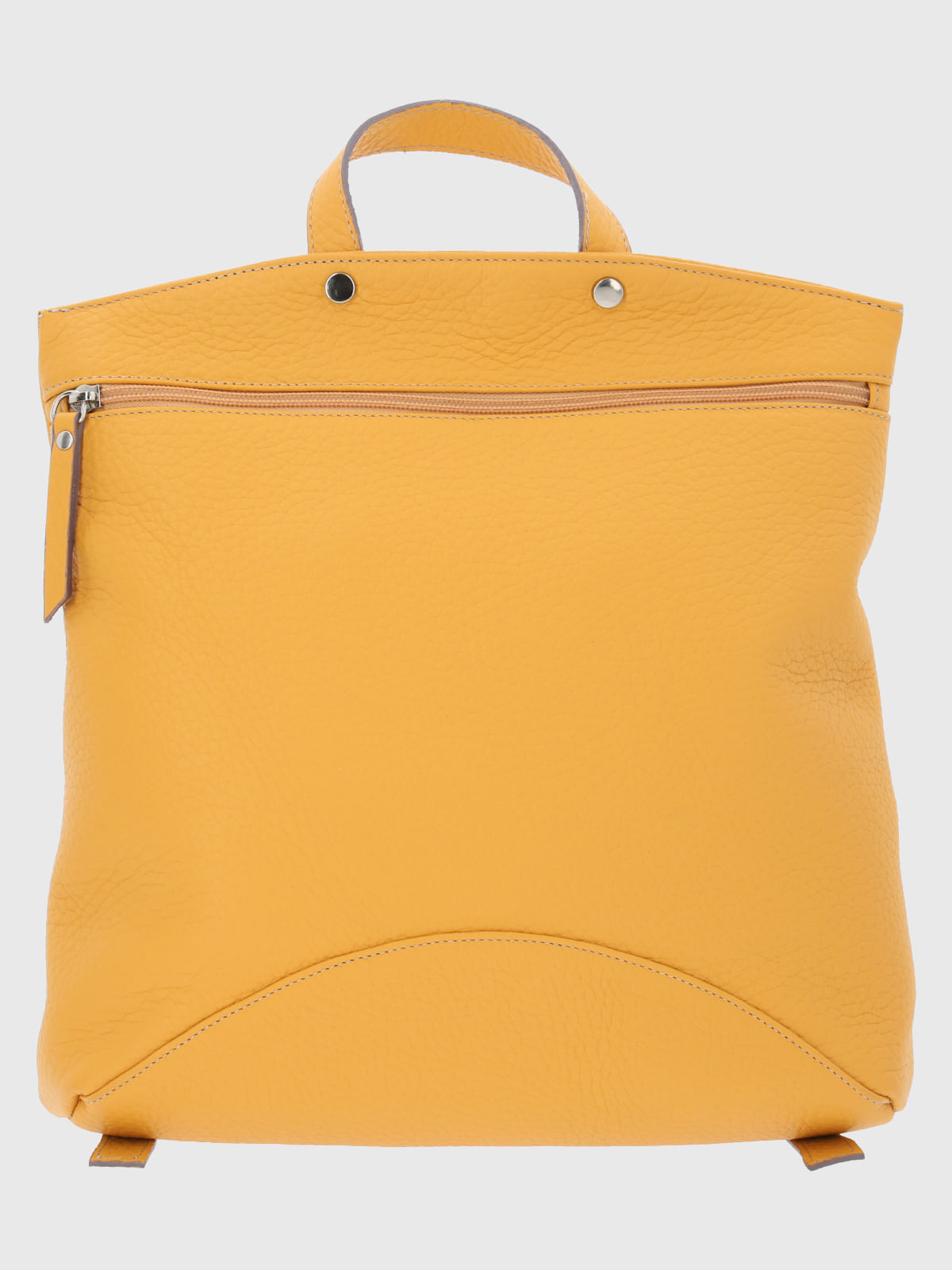 Mochila Cuero Mujer Fiorella Back Amarillo Hush Puppies