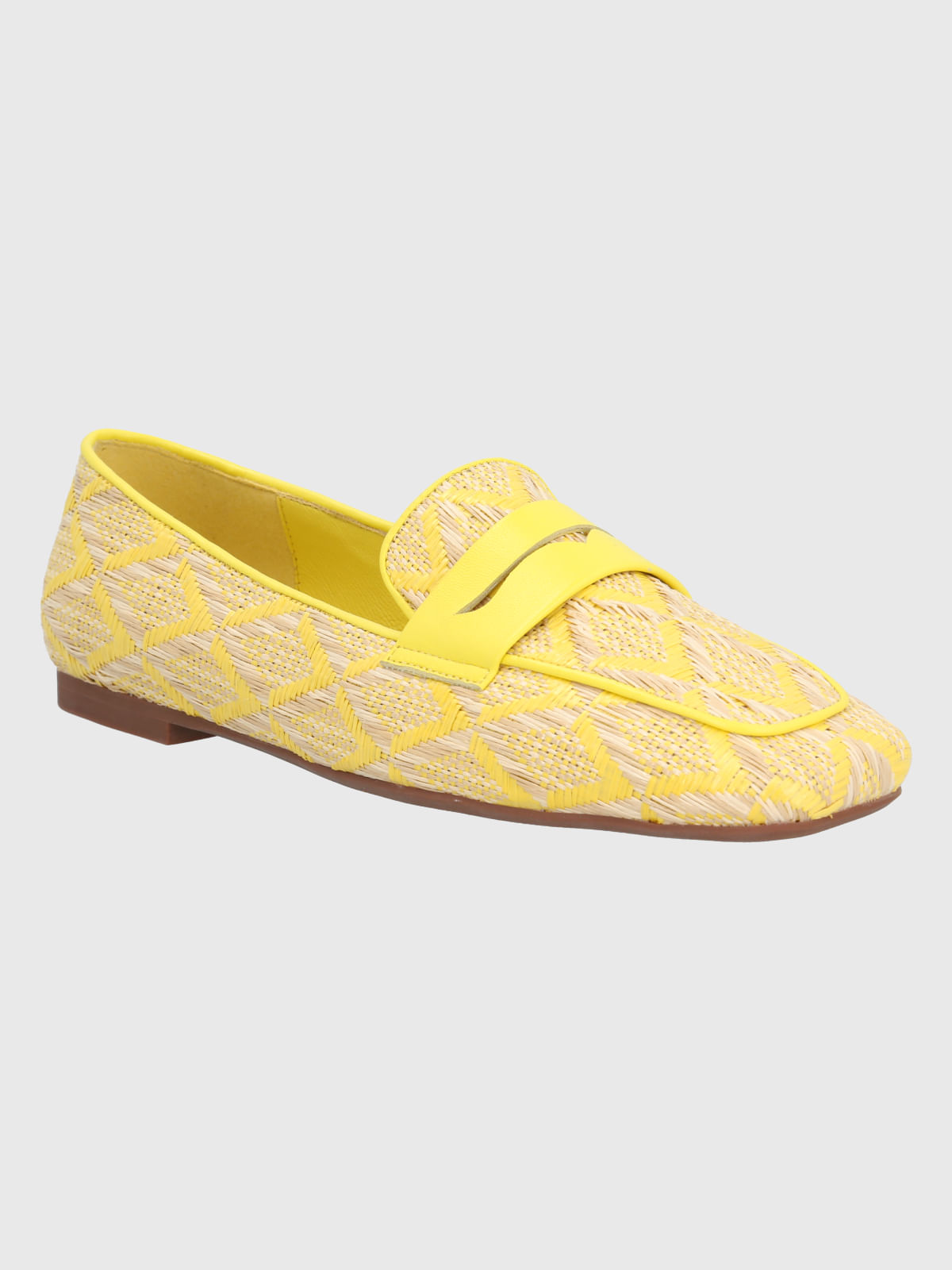 Mocasin Mujer Bellano Amarillo