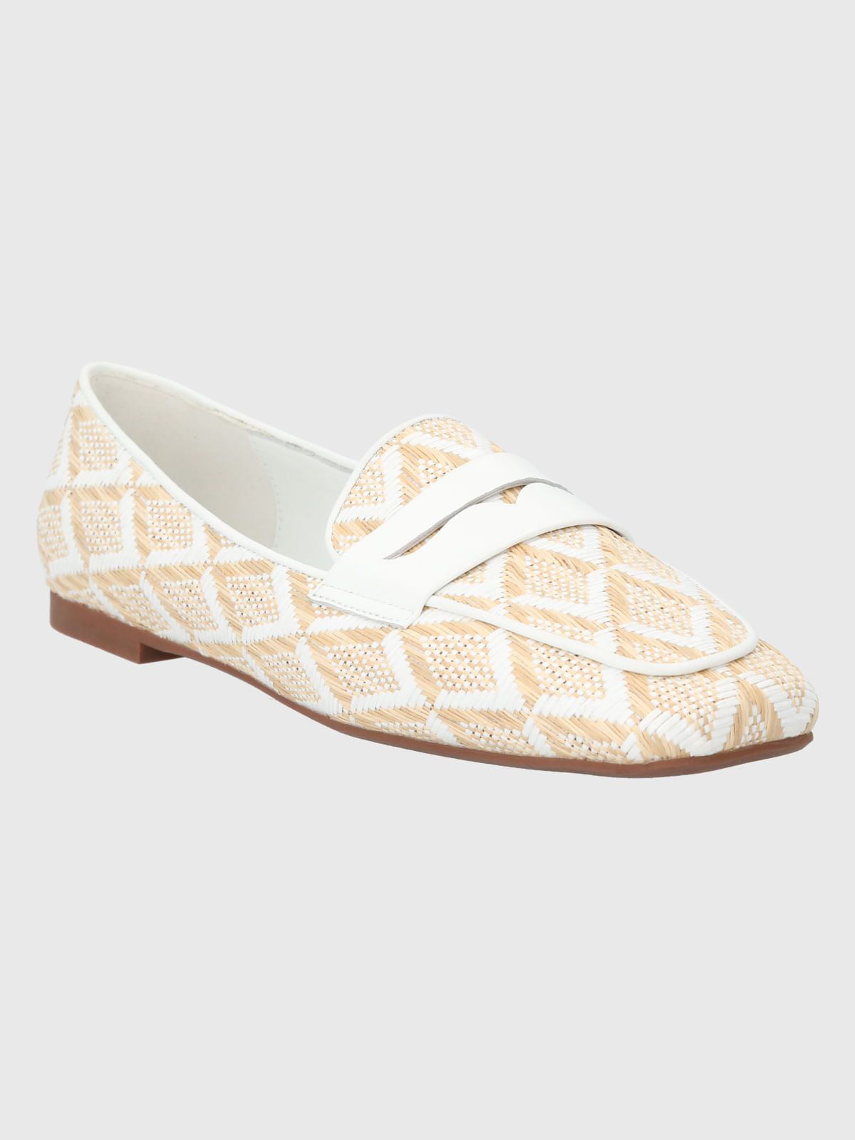 Mocasin Mujer Bellano Blanco