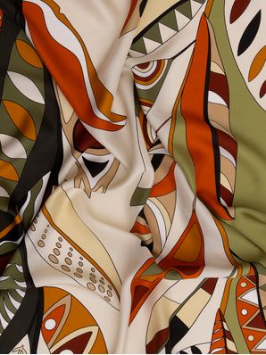 Pañuelo Seda Mujer Silk Stella Scarf Beige Hush Puppies