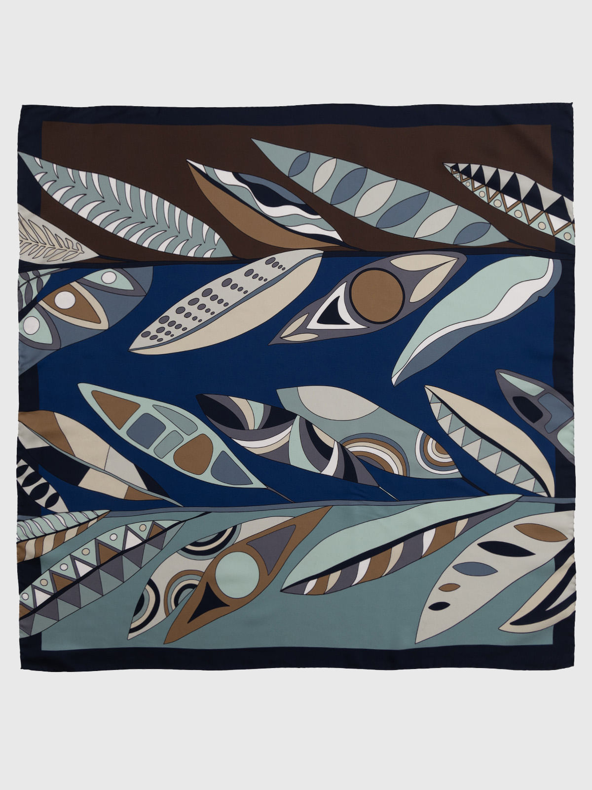 Pañuelo Seda Mujer Silk Stella Scarf Azul Hush Puppies