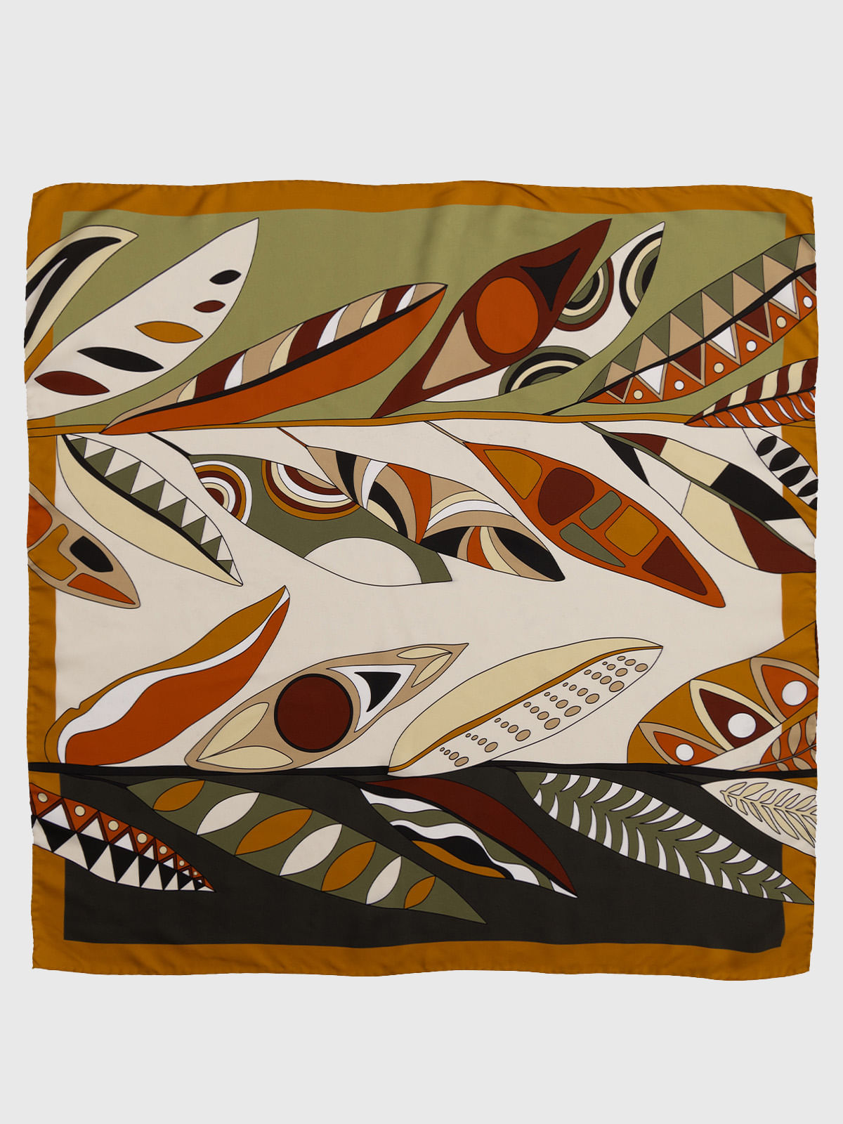 Pañuelo Seda Mujer Silk Stella Scarf Beige Hush Puppies