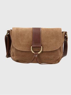 Cartera Cuero Mujer Clay Saddle Café Hush Puppies