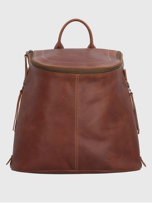 Mochila Cuero Mujer Clegg Back Café Hush Puppies
