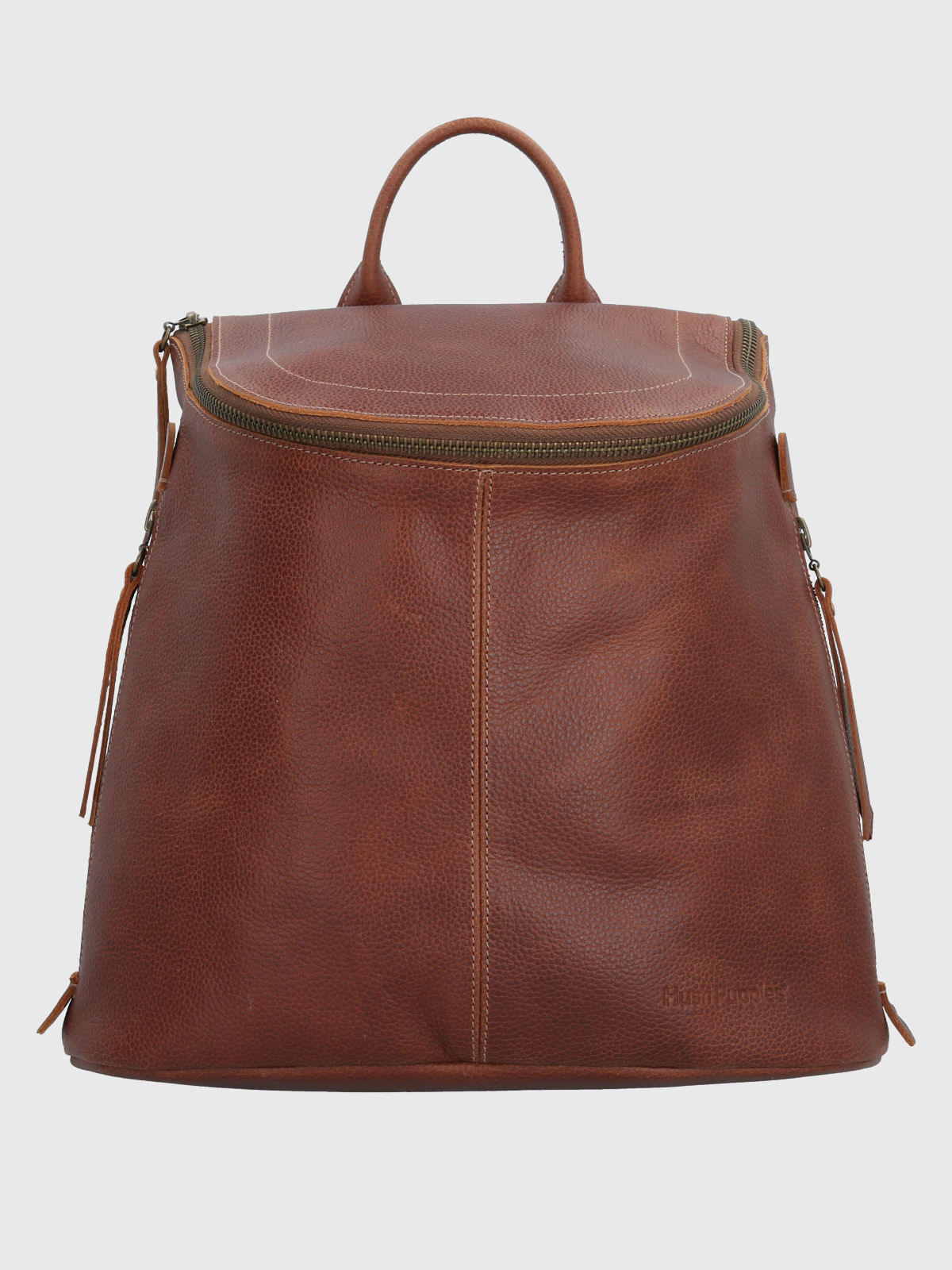 Mochila Cuero Mujer Clegg Back Café Hush Puppies