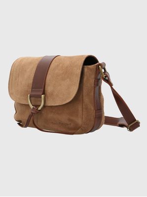 Cartera Cuero Mujer Clay Saddle Café Hush Puppies