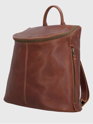 Mochila Cuero Mujer Clegg Back Café Hush Puppies