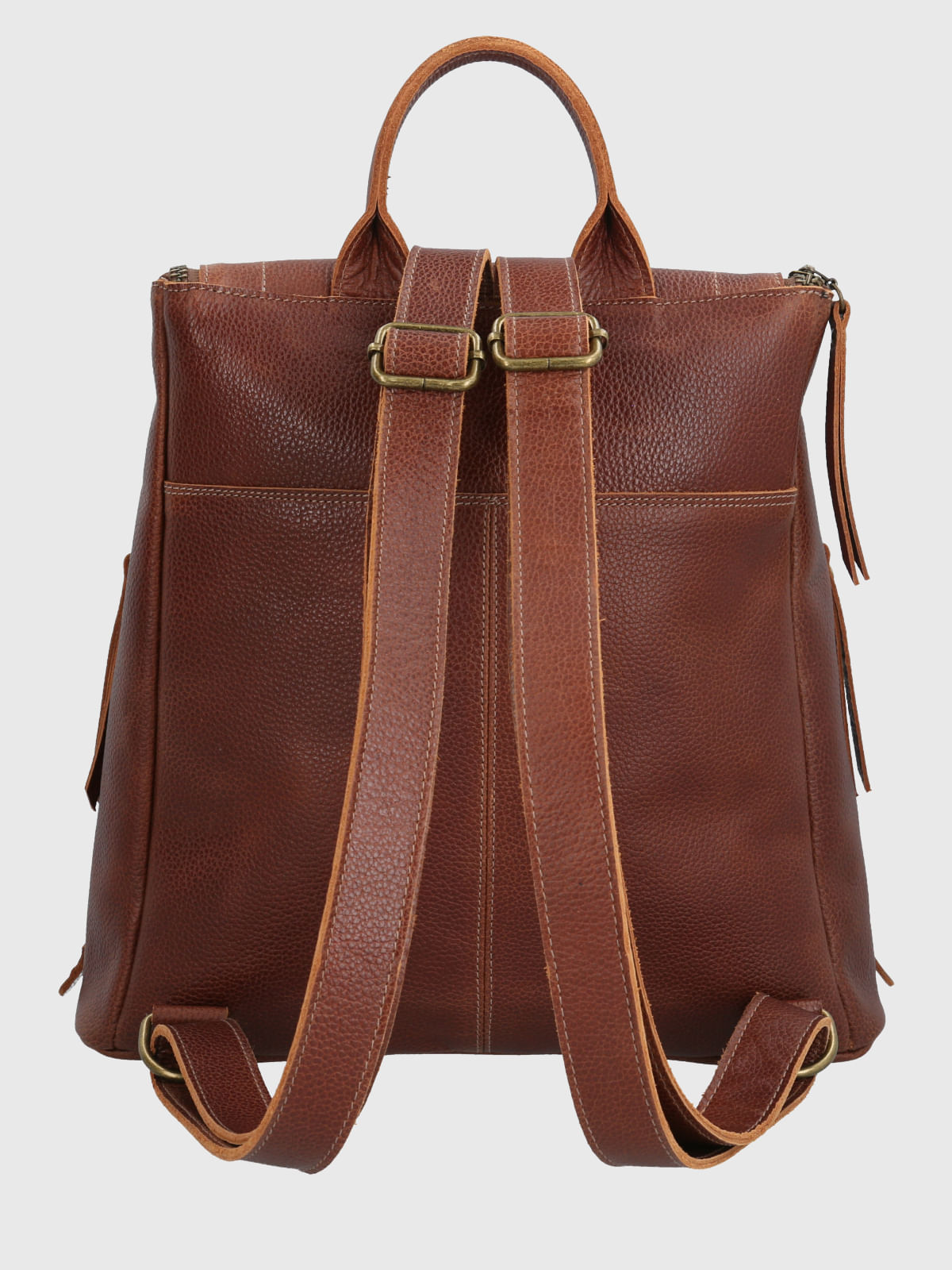 Mochila Cuero Mujer Clegg Back Café Hush Puppies