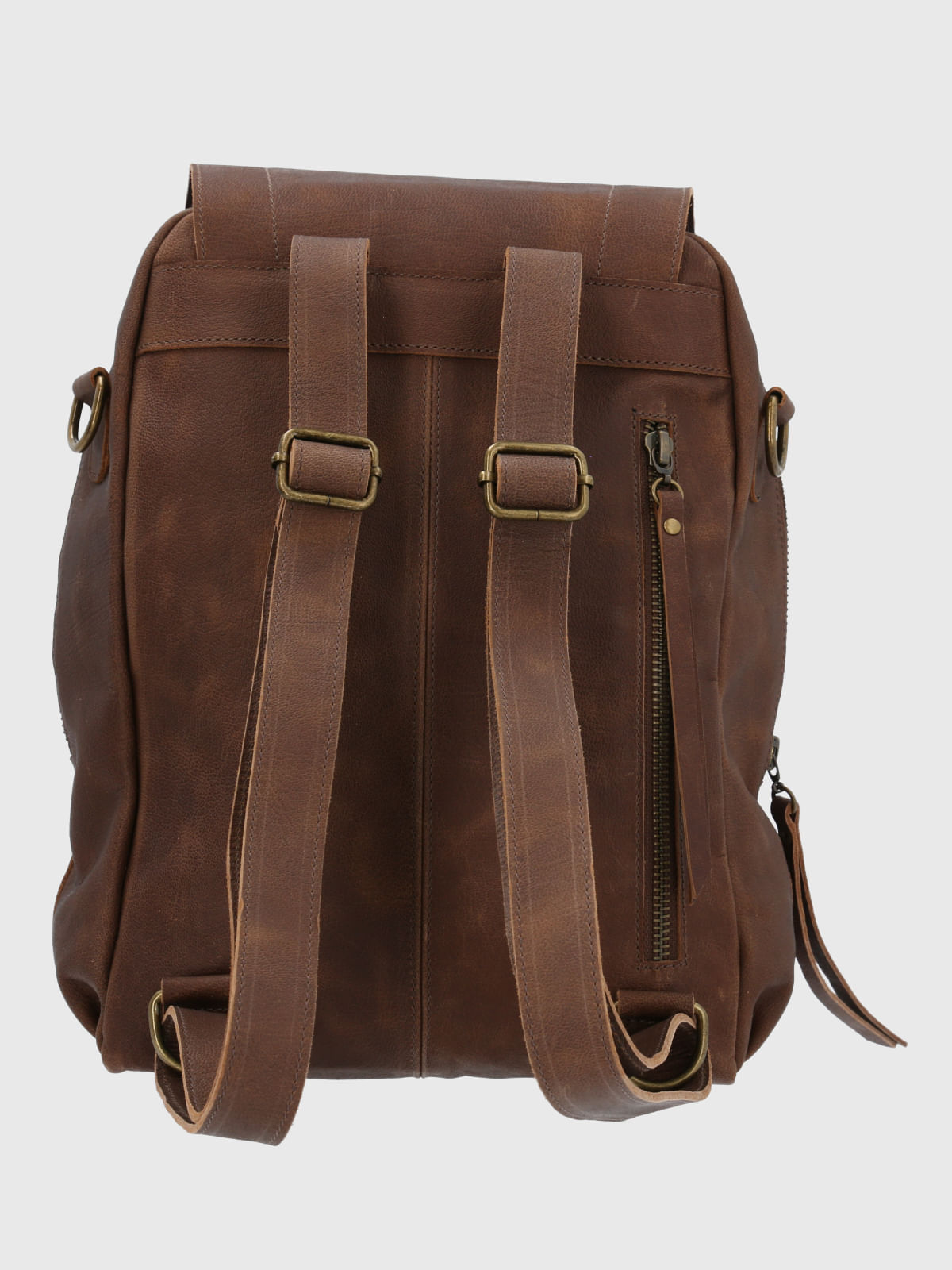 Mochila Cuero Mujer Cobb Backbag Café Hush Puppies