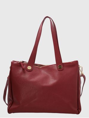 Cartera Cerutti Cuero Mujer Fiore Bag Rojo