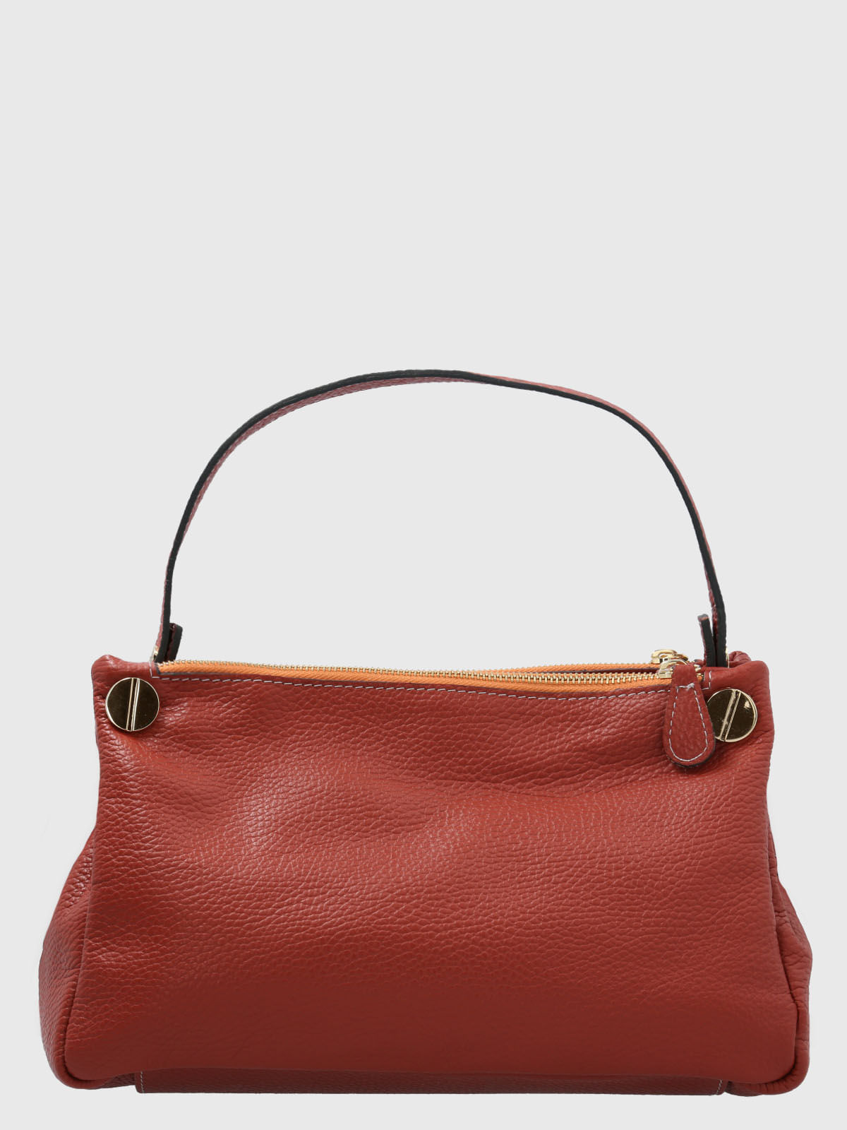 Cartera Cerutti Cuero Mujer Ricci Bag Naranjo