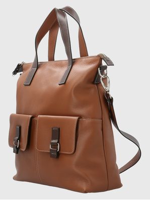 Cartera Cerutti Cuero Mujer Ferraro Bag Café