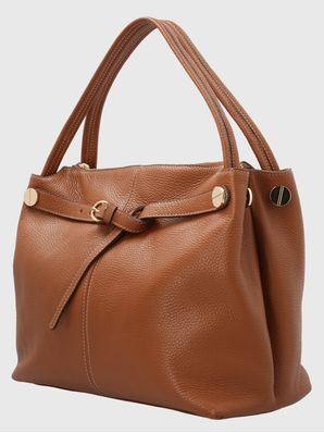 Cartera Cerutti Cuero Mujer Bruno Bag Café