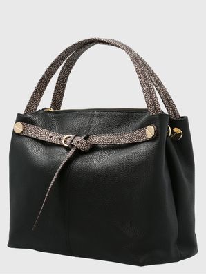 Cartera Cerutti Cuero Mujer Bruno Bag Negro