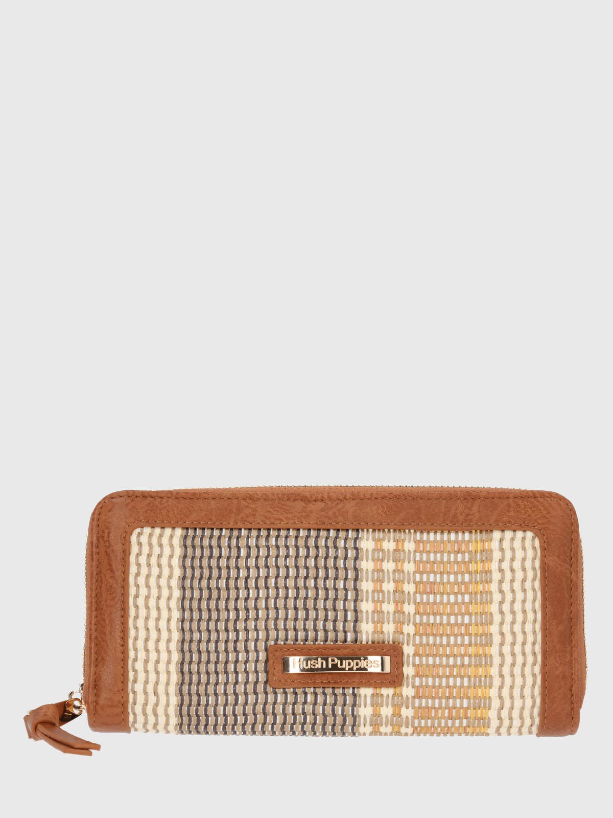 Billetera Ecocuero Mujer Yanti Wallet Café Hush Puppies