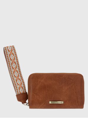 Billetera Ecocuero Mujer Lynn Wallet Café Hush Puppies