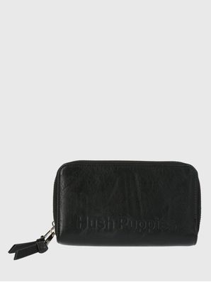 Billetera Ecocuero Mujer Dalton Wallet Negro Hush Puppies