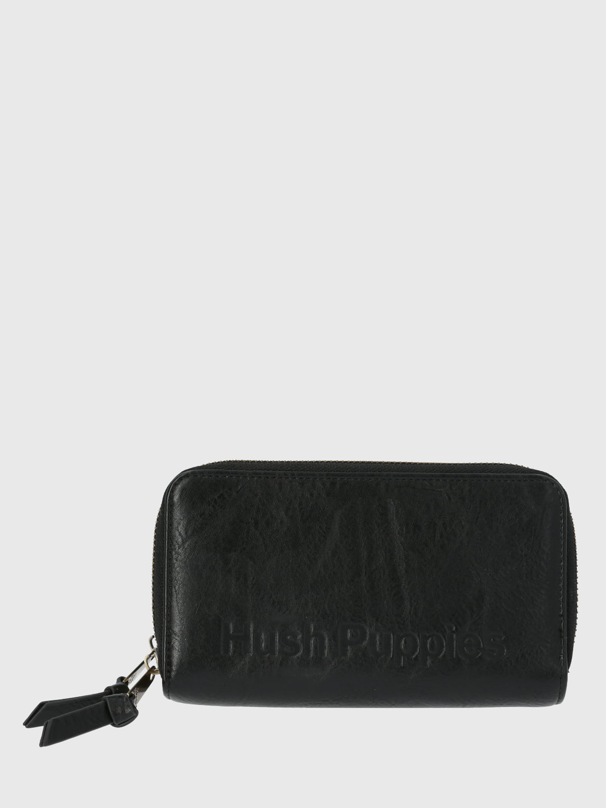 Billetera Ecocuero Mujer Dalton Wallet Negro Hush Puppies