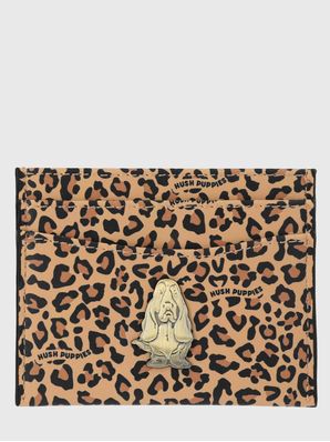 Tarjetero Ecocuero Mujer Dogher Cardholder Café Hush Puppies
