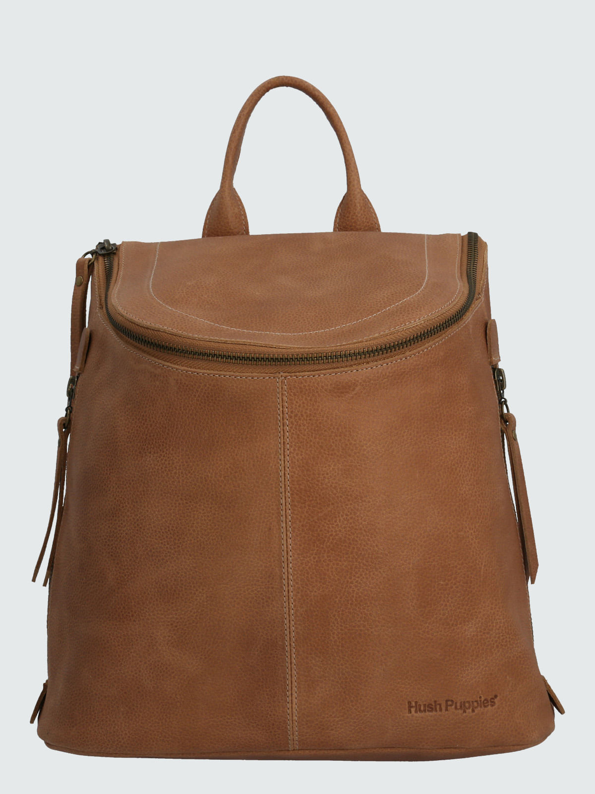 Mochila Cuero Mujer Clegg Back Café Hush Puppies