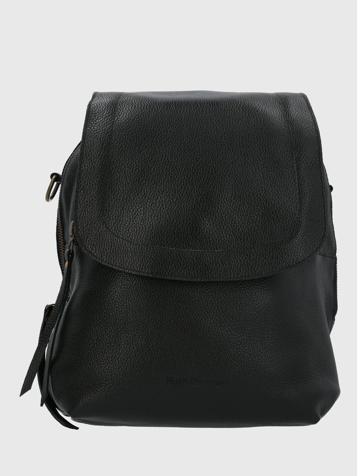 Mochila Cuero Mujer Cobb Backbag Negro Hush Puppies