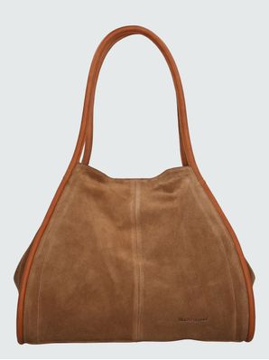 Cartera Cuero Mujer Croft Hobo Café Hush Puppies