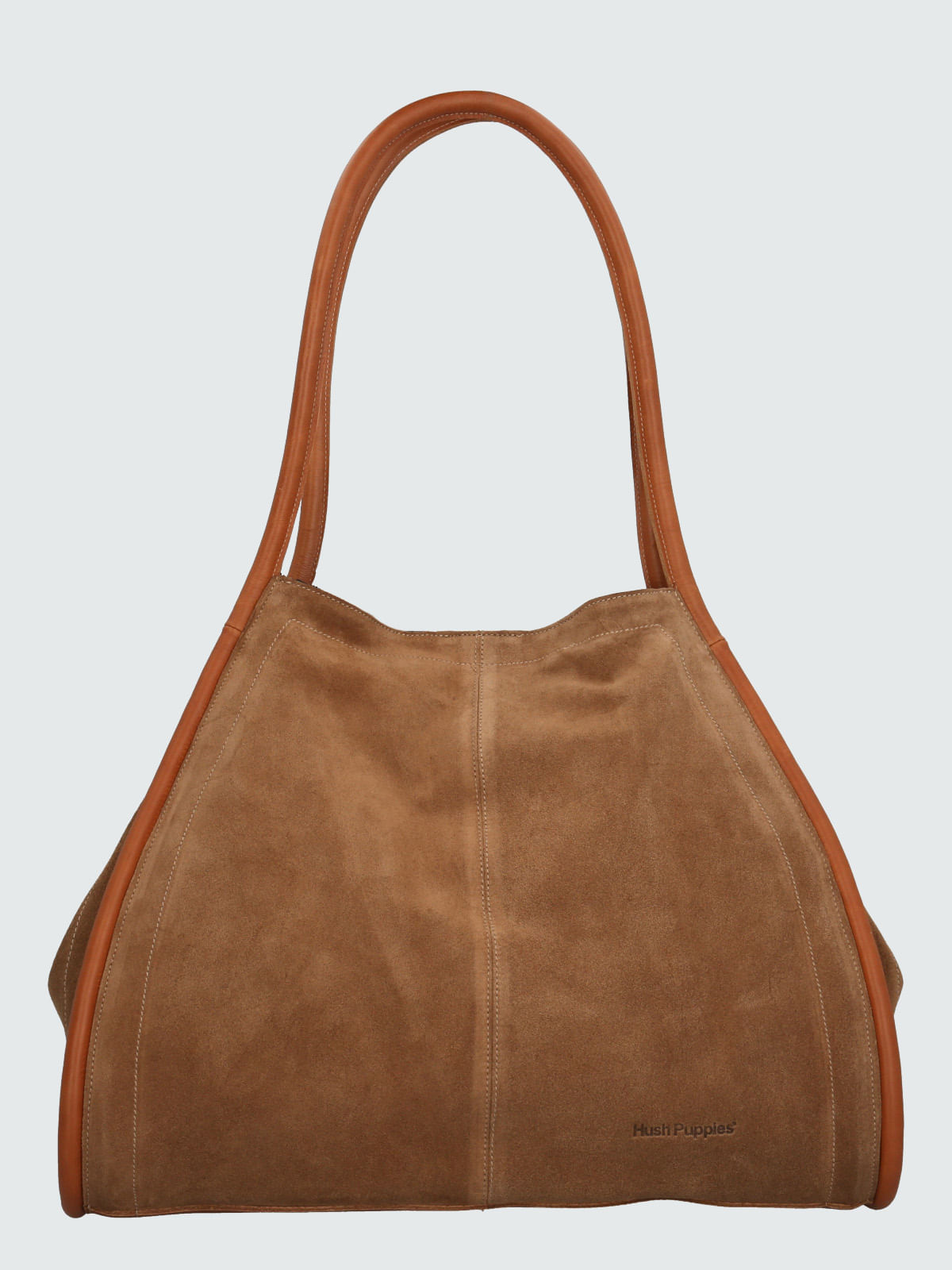 Cartera Cuero Mujer Croft Hobo Café Hush Puppies