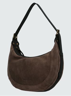 Cartera Cuero Mujer Clare Hobo Gris Hush Puppies