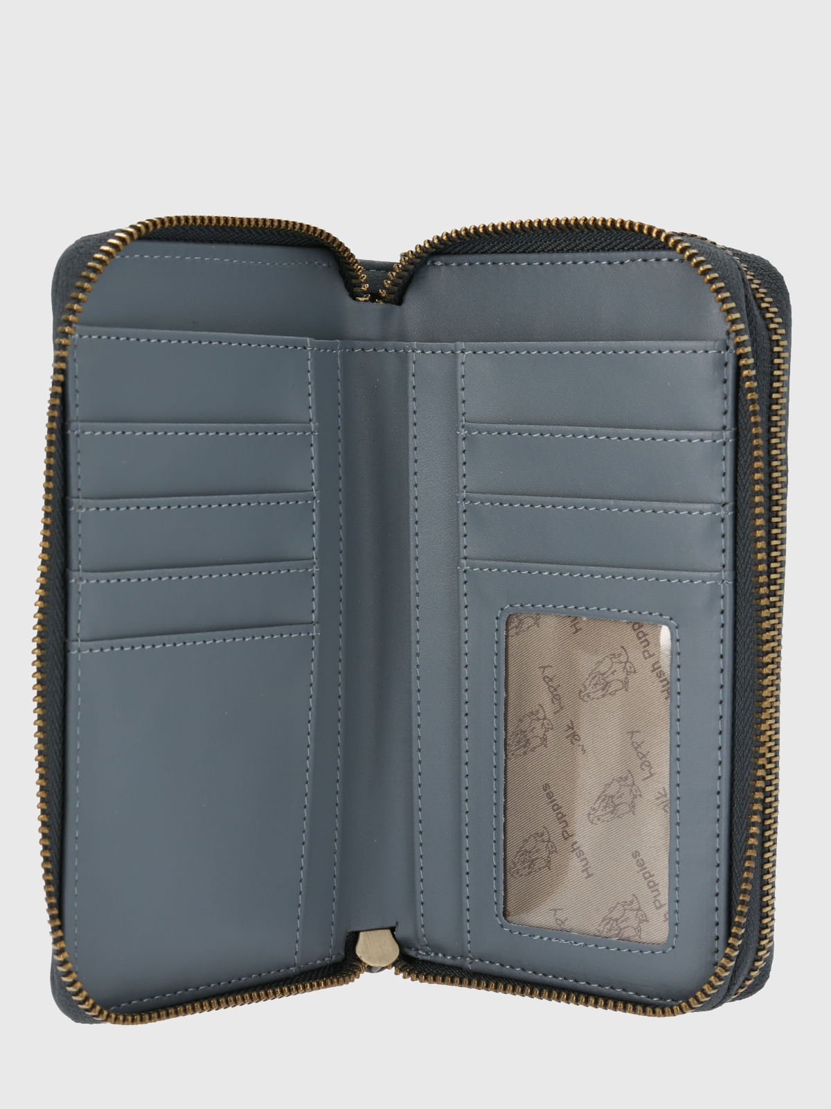 Billetera Ecocuero Mujer Dalton Wallet Azul Hush Puppies