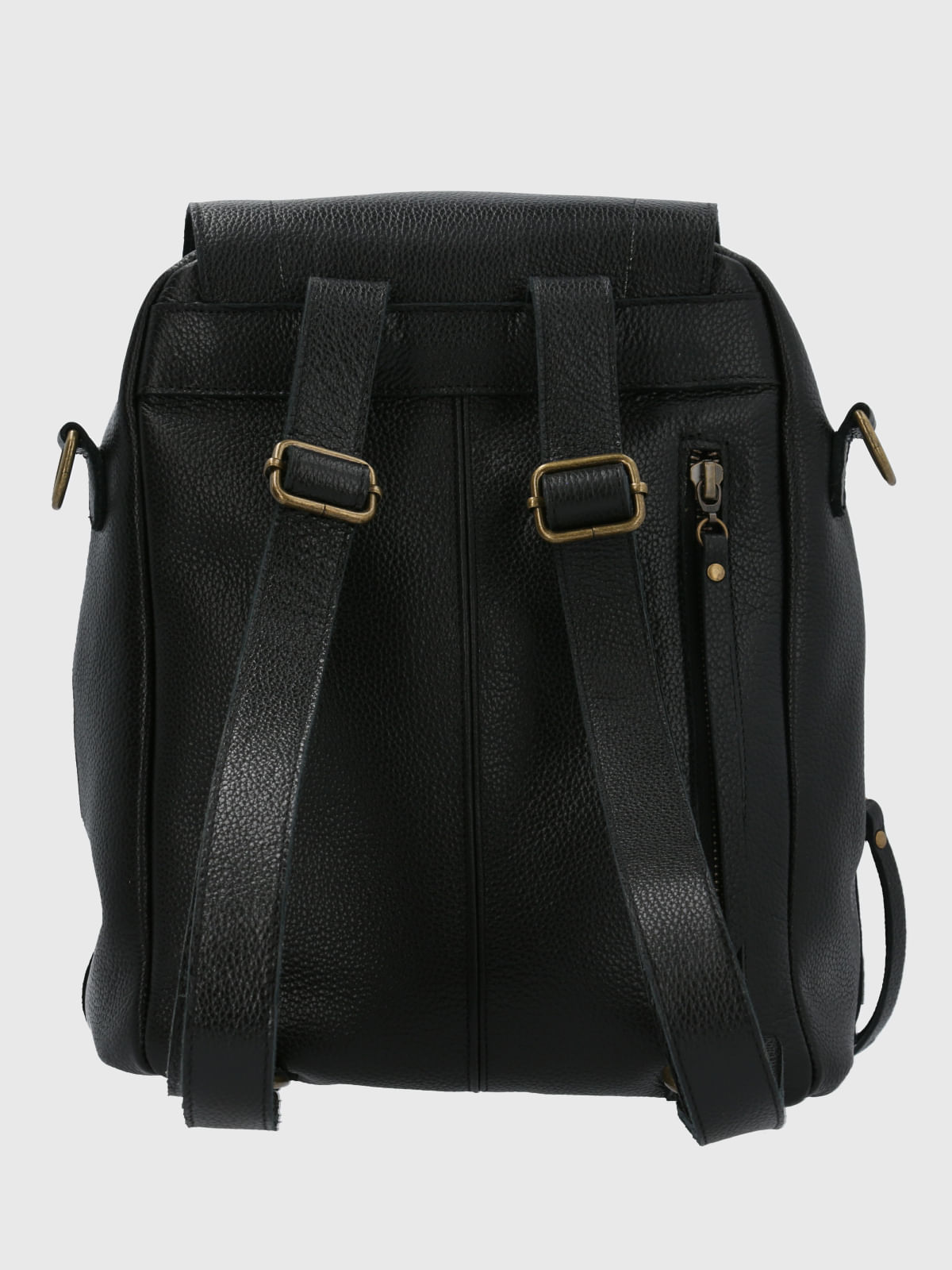 Mochila Cuero Mujer Cobb Backbag Negro Hush Puppies