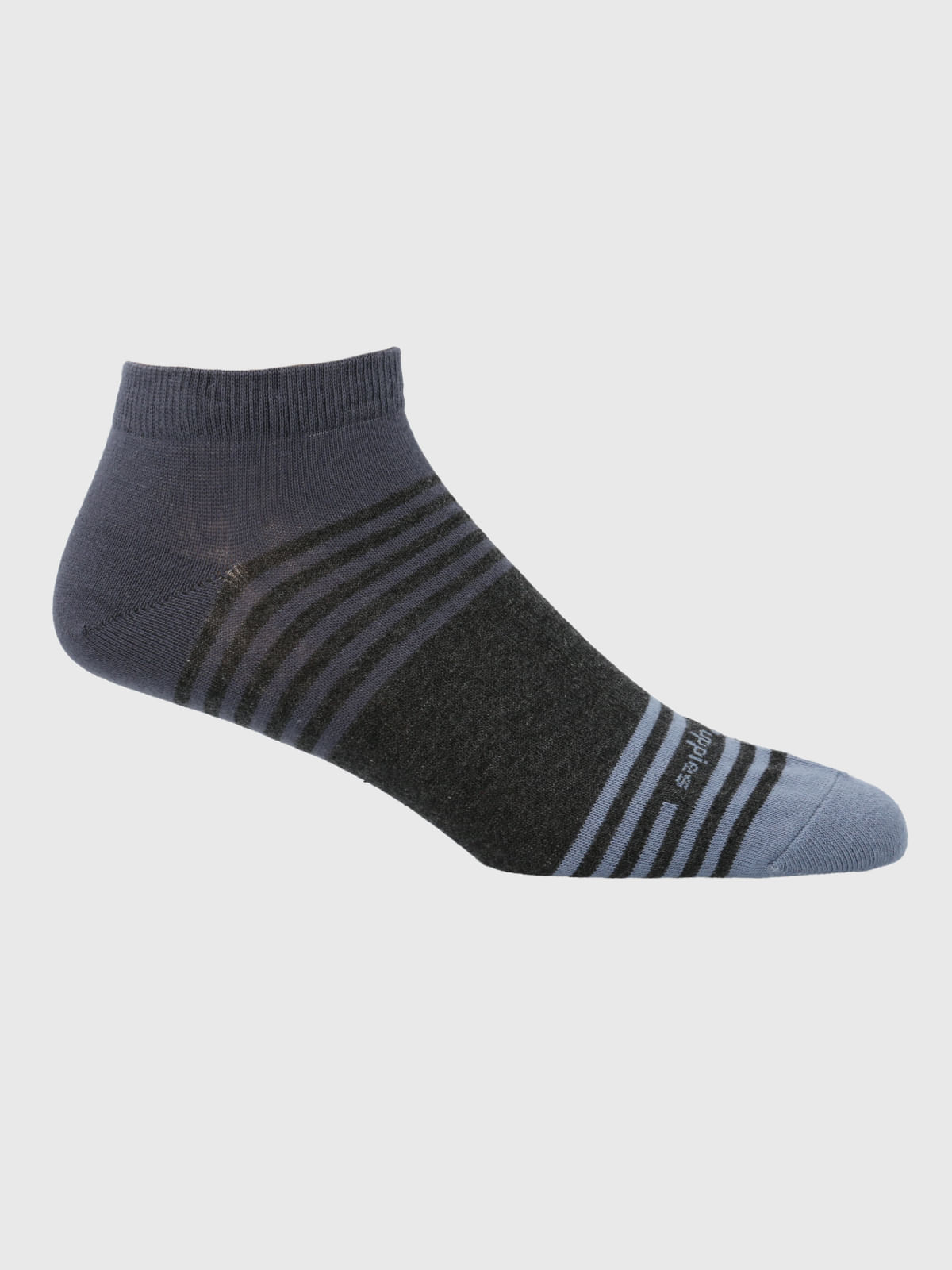 Calcetin Algodón Hombre Ped Triple Gris Hush Puppies