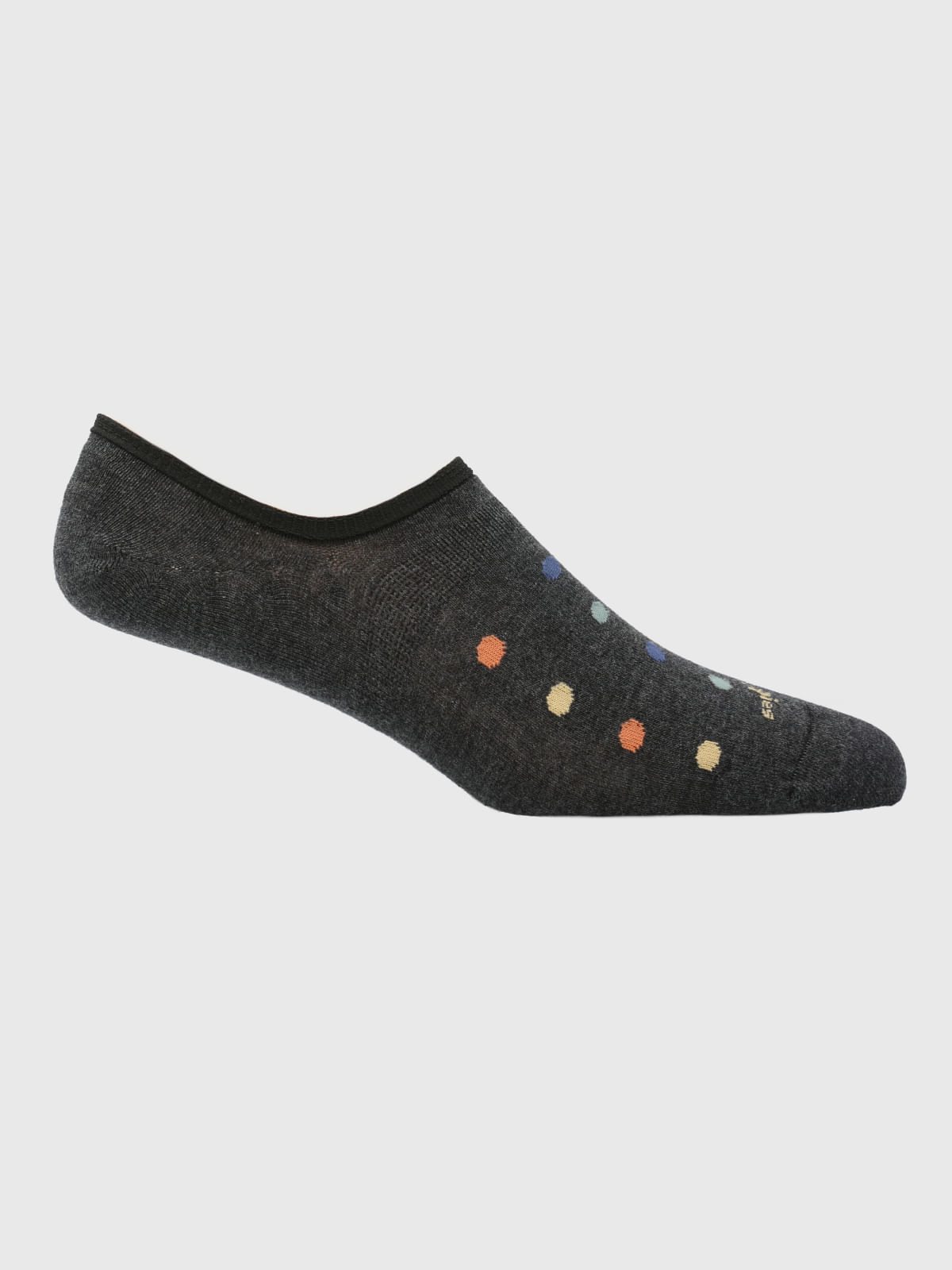 Calcetin Algodón Hombre Inv Spot Gris Hush Puppies
