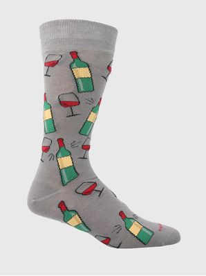 Calcetin Algodón Hombre C Wine Gris Hush Puppies