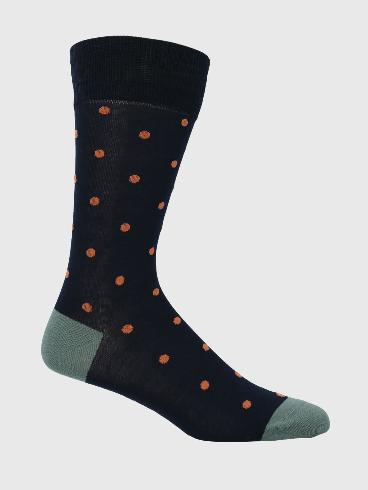 Calcetin Algodón Hombre D Spots Azul Hush Puppies