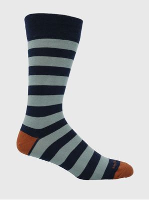 Calcetin Algodón Hombre C Cuff Block Azul Hush Puppies